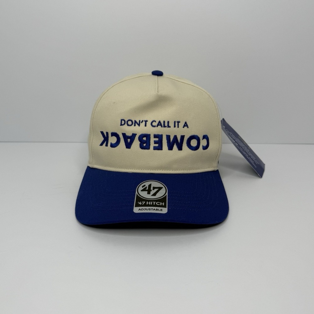NBA‎ On NBC Peacock Don't Call It A Comeback Promo Snapback Hat NBC Sports NWT